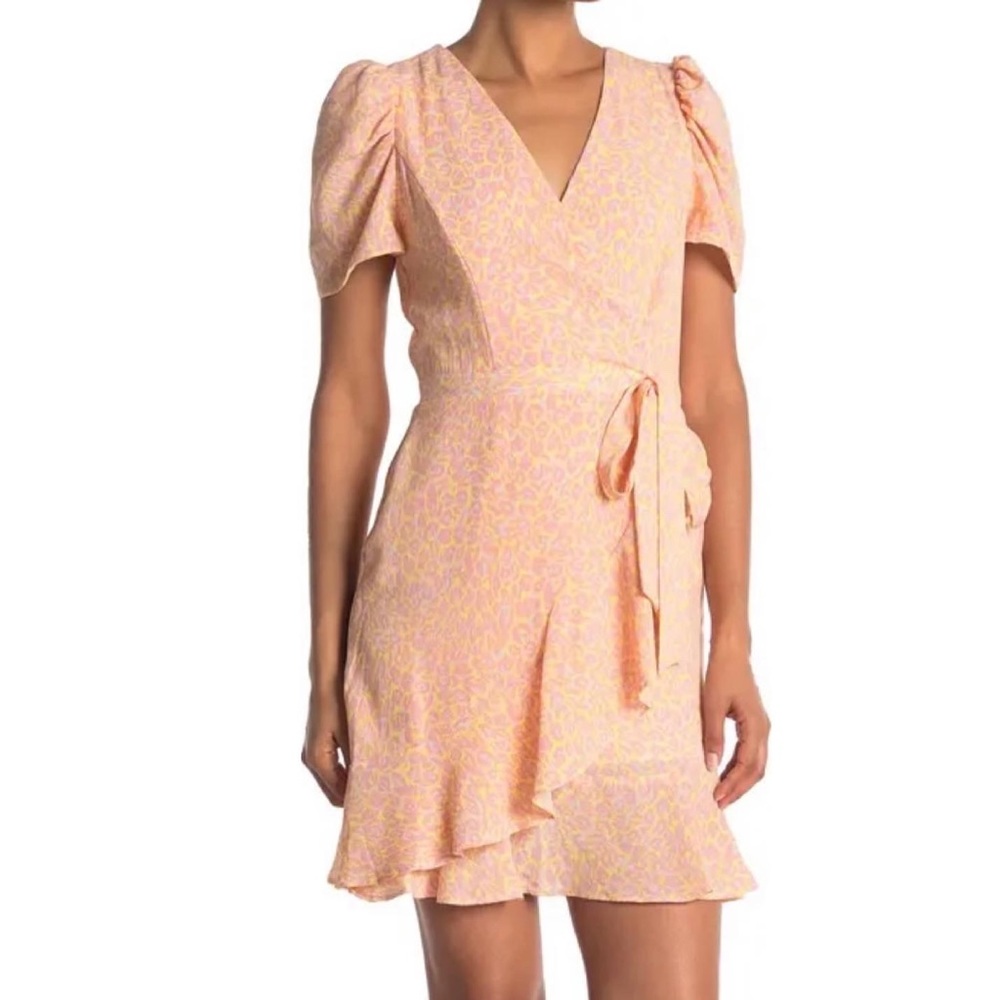Betsey Johnson Faux Wrap Dress size 12